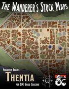 City of Thentia : The Wanderer's Stock Maps