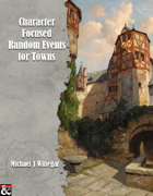 Character Focused Random Events for Towns