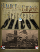 Splendors & Shadow - Waterdeep Steampunk Campaign Setting (5e)