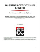 Warriors of Myth and Legend: Fighter Archetypes (5E)