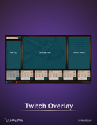 Twitch Overlay - Wood Panels