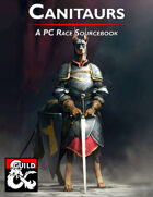 Canitaurs Race Sourcebook