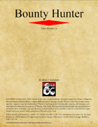 Bounty Hunter Class (D&D 5e)