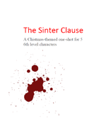 The Sinter Clause, a dark Christmas adventure