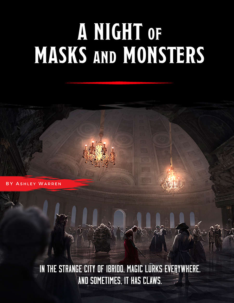 A Night of Masks and Monsters (A Requiem of Wings #1)