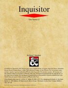 Inquisitor Class (D&D 5e)