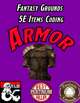 Fantasy Grounds 5E Items Effects Coding - Armor