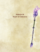 Paradox, Staff of Time