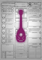 Class Character Sheets - The Bard
