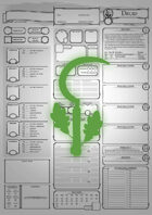 Class Character Sheets - The Druid