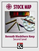 Stock Map: Beneath Blackthorn Keep Second Level