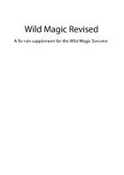 5e Wild Magic Revised