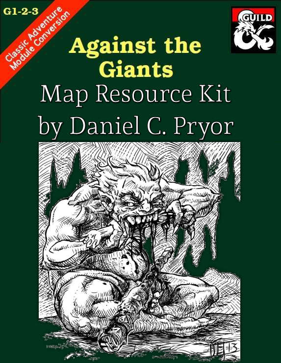 DM Notes & Maps for Against the Giants: Steading of the Hill Giant Map ...