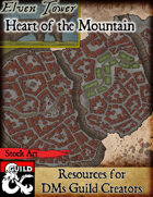 Elven Tower - Heart of the Mountain | Stock City Map