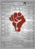 Class Character Sheets - The Pugilist