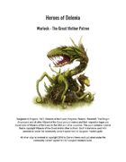 Warlock - The Great Mother Patron (5th Edition Subclass)