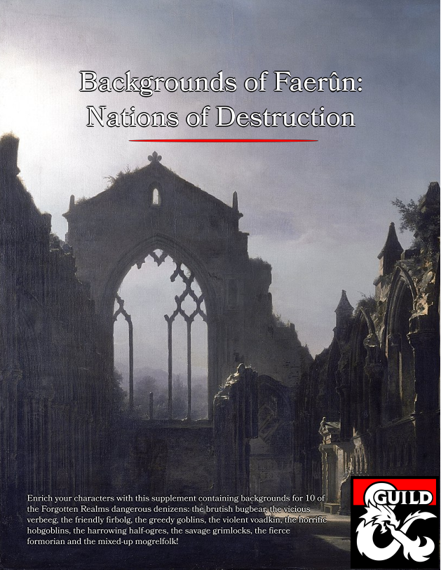 Backgrounds of Faerûn: Nations of Destruction - Dungeon Masters Guild ...