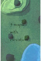 5 maps with elevation