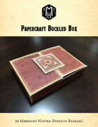 Papercraft Buckle Box Prop