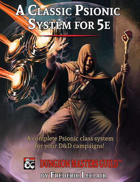 A Classic Psionic System for 5e - Dungeon Masters Guild