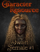 Character Resource - Dwarf Female #1