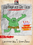 An Ogre and His Cake - Print