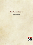 The Plague Doctor (5e)