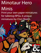 Minotaur Hero Miniatures