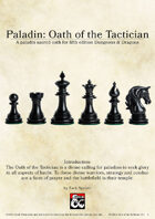 Paladin: Oath of the Tactician