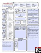 Fillable Adventurers League Character Sheet and Log