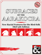 Subraces of the Aarakocra