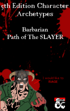 Barbarian - Path of The Slayer
