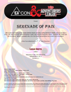 CCC-ODFC02-01 Serenade of Pain