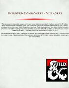 Improved Commoners - Villagers