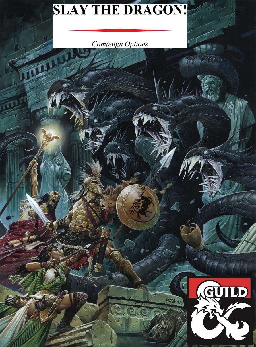 Slay the Dragon! 5E Campaign Options Dungeon Masters Guild DriveThruRPG