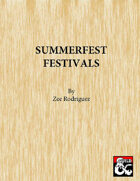 Summerfest Festivals with Comedian Bard