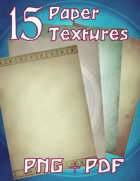 15 Paper textures
