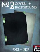 Cover + Page background bundle #02 - Dark Grimoire