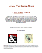 Leilon: The Demon Mines