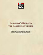 Xanathar's Guide to the Illusion of Choice
