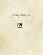 Barbarian Subclass-Path of the Trooper