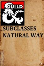 Subclasses Natural Way 1.1