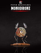 Monodrone Paper Miniature