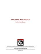 Sanguinis Nocturnum