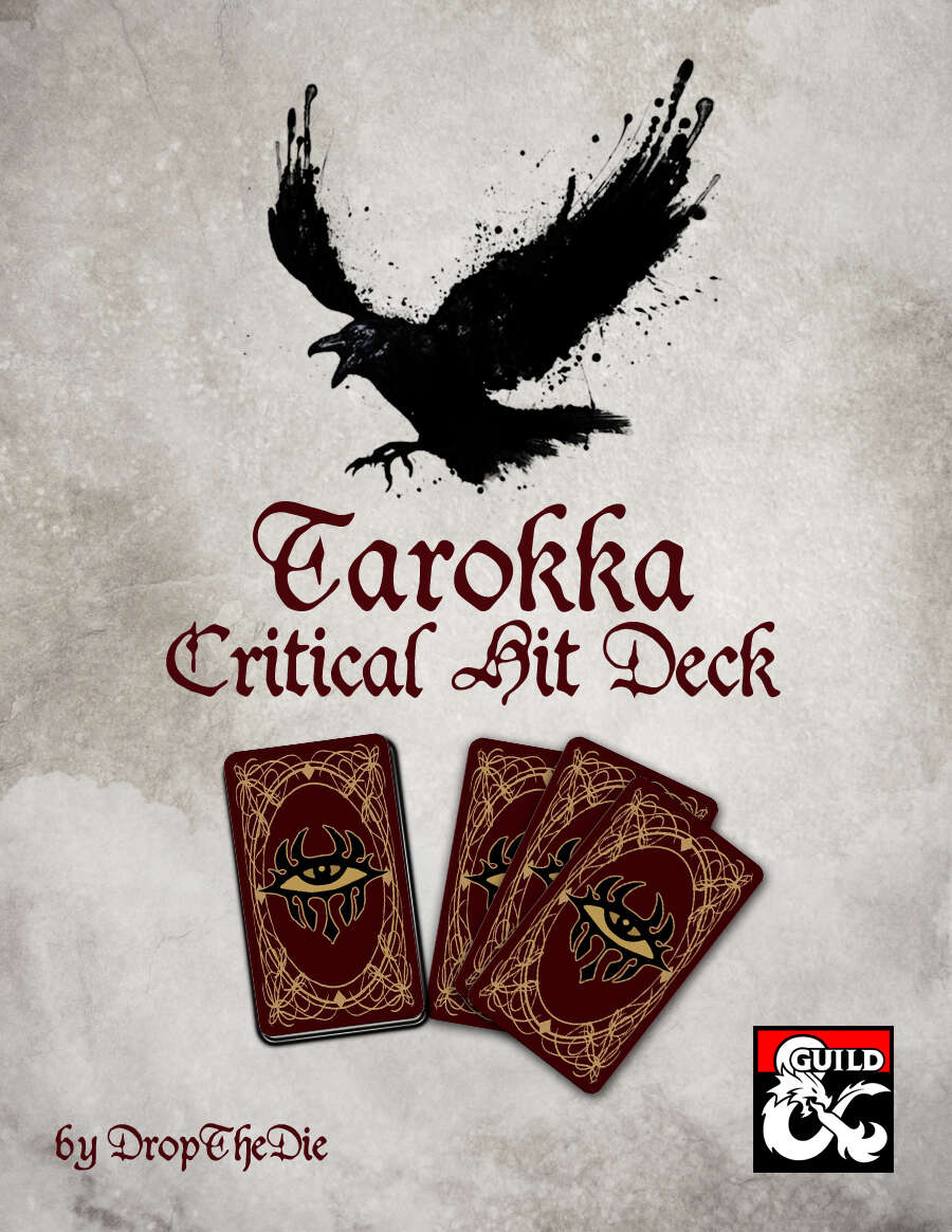 Tarokka Critical Hit Deck - Dungeon Masters Guild | DriveThruRPG