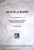 The Eye Of Baine