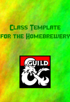 Class Template For Hombrewery