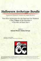 [5e] Halloween Archetype Bundle- Dragon Ink