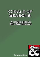Druid Circle Option | Circle of Seasons