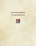 Monster-Headless Horseman